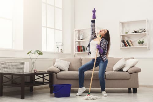 What is the fastest way to clean and declutter