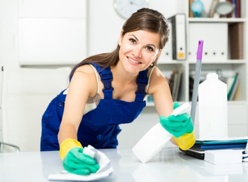 How can I declutter and clean my house in one day