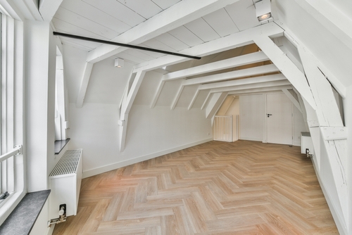 How do you deep clean an attic