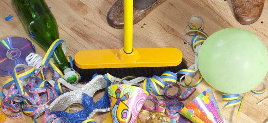 Your Guide to Cleaning Up After a Party