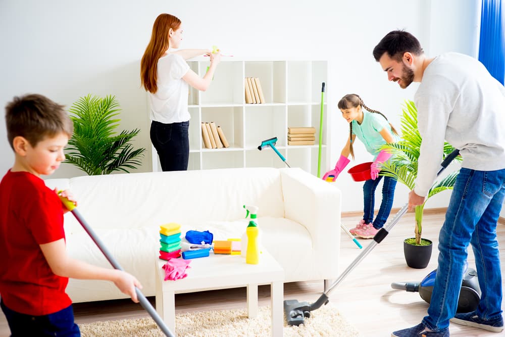 How to Involve the Whole Family in Keeping the House Clean